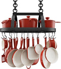 KES Ceiling Pot Rack 34-Inch Hanging Pot Rack by KES