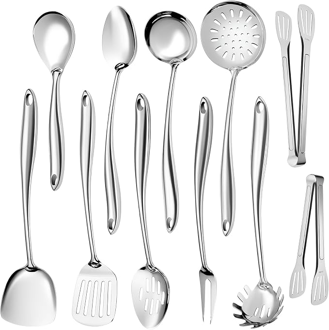 304 Stainless Steel Kitchen Utensils Set, Pasta Server by Unknown