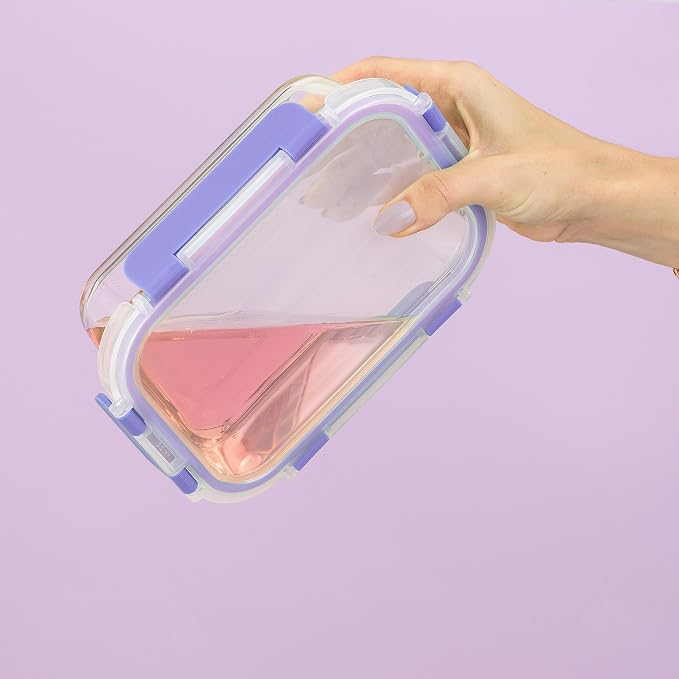 JoyJolt 24pc Borosilicate Glass Storage Containers - Image 8