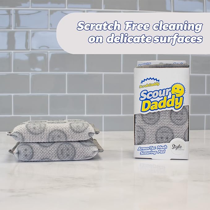 Scrub Daddy Scour Daddy Style, Scourers Non Scratch Scrubbing Sponge, Scouring - Image 5