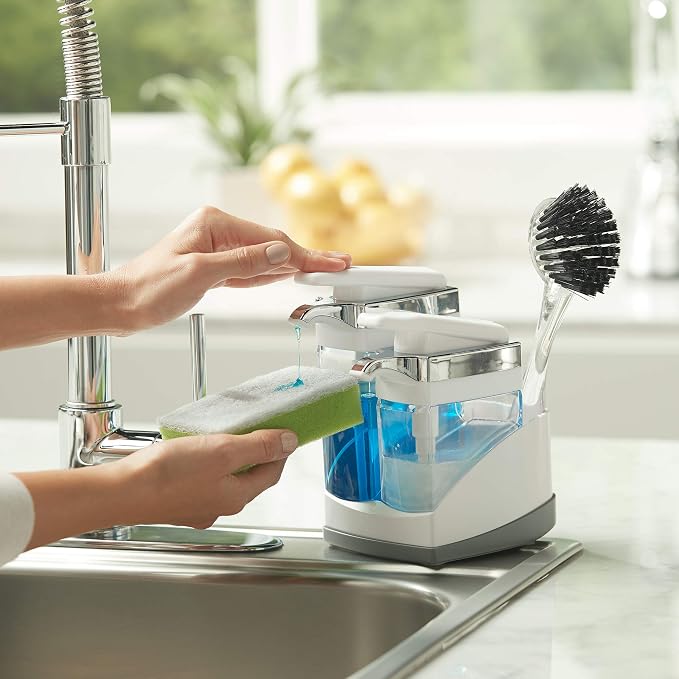 Casabella Sink Sider Duo with Sponge - Image 7