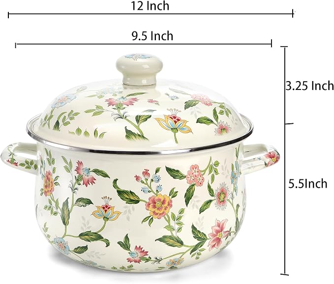Jucoan 5 Quart Enamel Stockpot - Image 8
