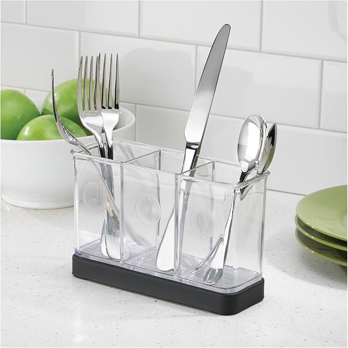 iDesign Forma Decorative Countertop Flatware Organizer - Image 3