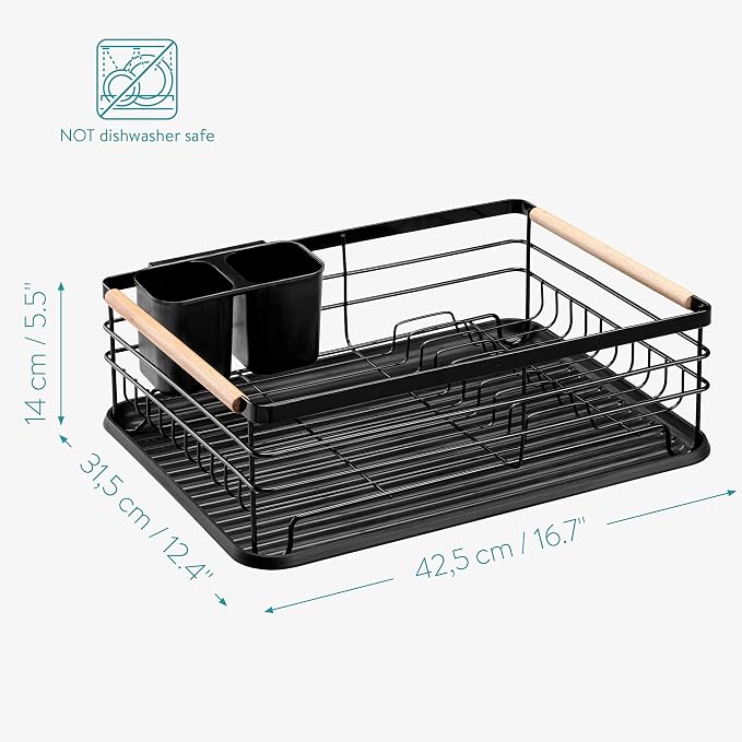 Navaris Dish Drainer Rack - Image 4