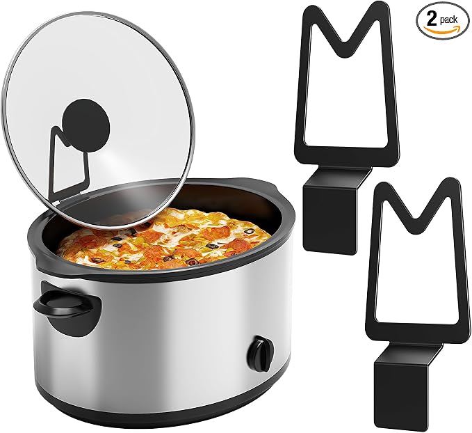 NiHome 2-Pack Slow Cooker Lid Holder Fit by NiHome