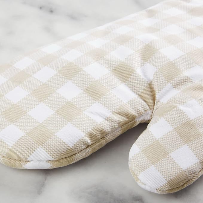 KitchenAid Gingham Oven Mitt 2-Pack Set - Image 4