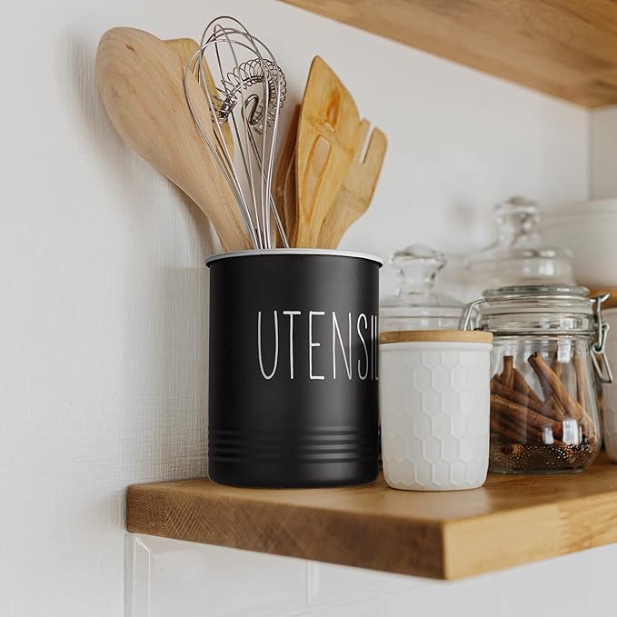 Kitchen Utensil Holder, 6.7" Utensil Holder - Image 6