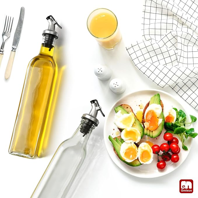 GMISUN Oil Dispenser for Kitchen, Olive Oil Dispenser Bottle, Cooking Oil - Image 7