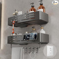 Voldra Adhesive Shower Caddy, 2 Pack Shower Shelves by VOLDRA