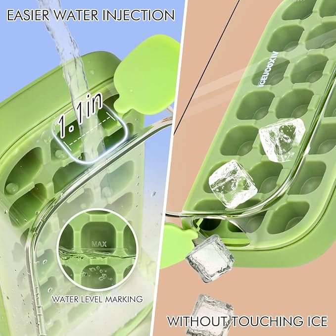 Ice Cube Tray, Easy Release Ice Mold - Image 2