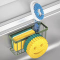 MURLONG Sponge Holder Smiley Face, Sink Caddy, Sink Organizer by MURLONG