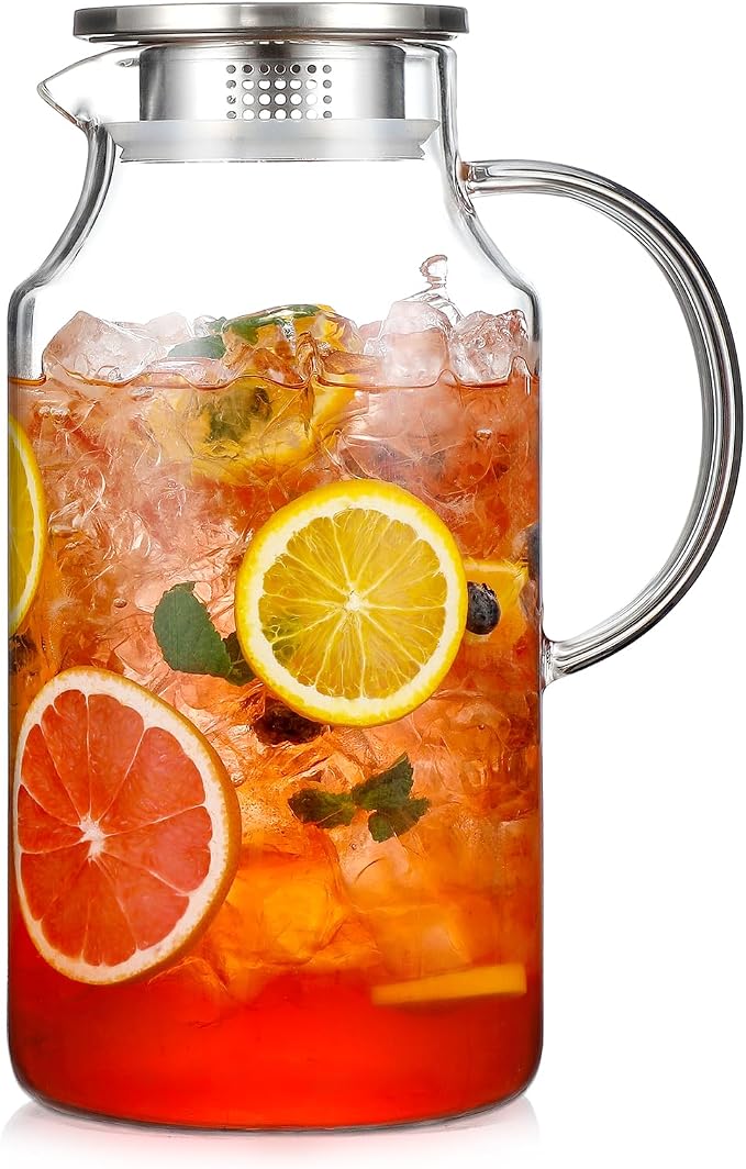 1 Gallon thickened Glass Pitcher by Unknown