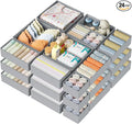 DIMJ Drawer Organizer Clothes 24 Pack by DiMJ