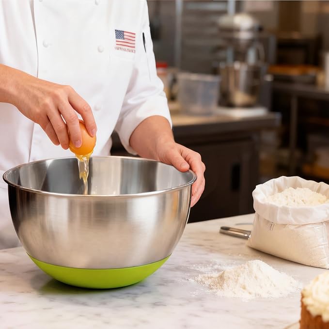KITEISCAT Stainless Steel Mixing Bowls - Image 6