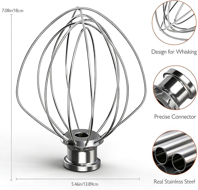 KN256WW Stainless Steel 6-Wire Mixer, - Image 2