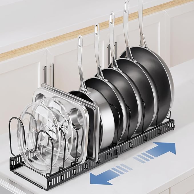 ORDORA Pots and Pans Organizer under Cabinet - Image 2