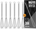 Walfos Mini Whisks Stainless Steel 6pcs; 7" by Walfos