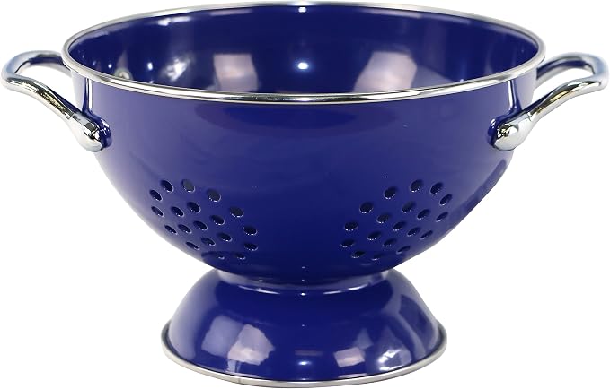 Calypso Basics by Reston Lloyd Powder Coated Enameled Colander, 1.5 Quart by RestonLloyd