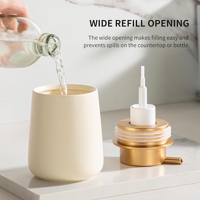 Enra Foaming Soap Dispenser, 12 Oz Modern Foam Soap Dispenser - Image 2