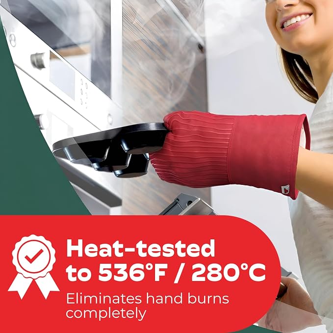 Silicone Oven Mitts - Image 2