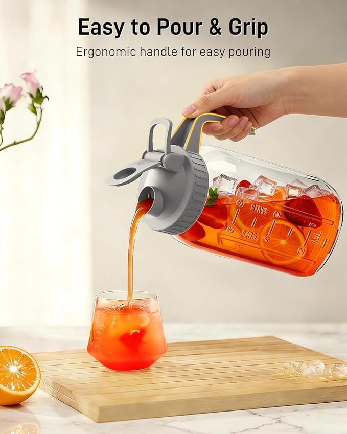 OneDream 2 Pack Glass Pitcher - Image 4