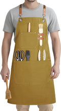 Syntus Chef Apron for Men Women Kitchen Cooking Apron by Syntus