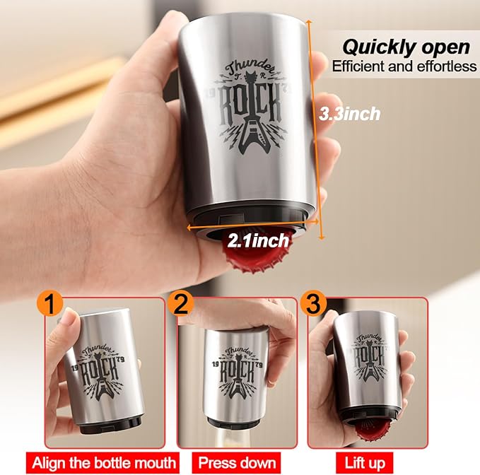 2PCS Automatic Beer Bottle Opener - Image 4