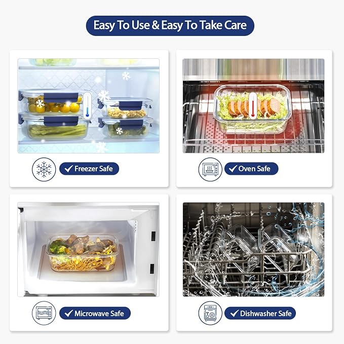 coccot Glass Food Storage Containers - Image 7