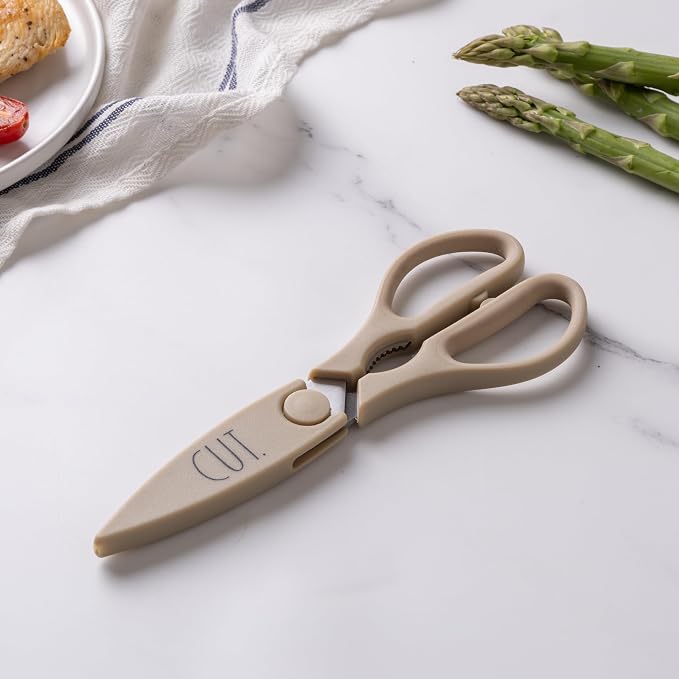 Rae Dunn Kitchen Scissors- Stainless Steel Kitchen Shears, Cooking Scissors - Image 2