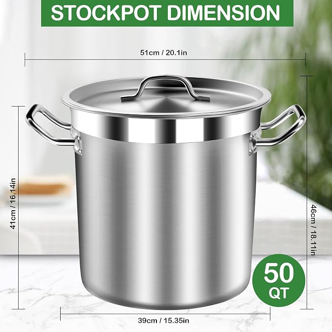 STOCKPOT Commercial Grade Large Stock Pot - Image 7
