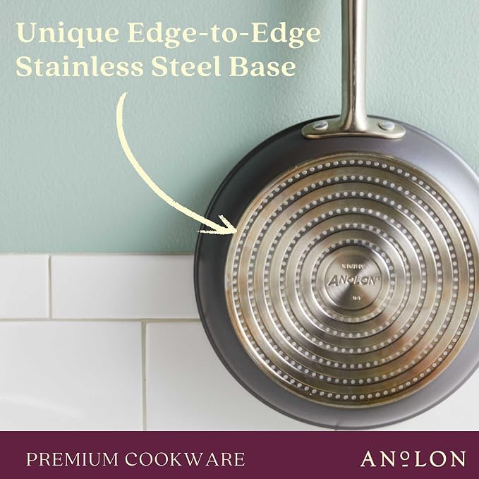 Anolon Accolade Forged Hard Anodized Nonstick Wok / Stir Fry Pan - Image 7