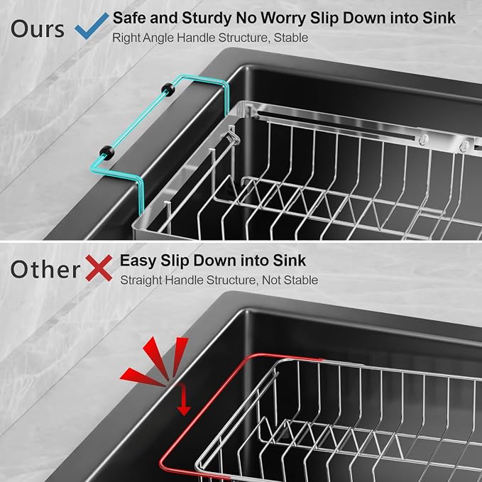 GSlife Over Sink Dish Drying Rack - Image 3