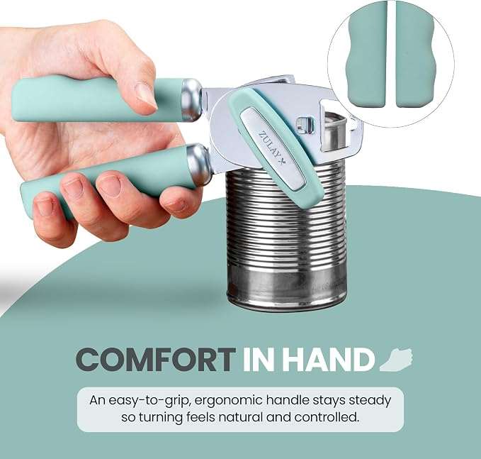 Zulay Kitchen Heavy Duty Stainless Steel Can Opener Manual - Image 5