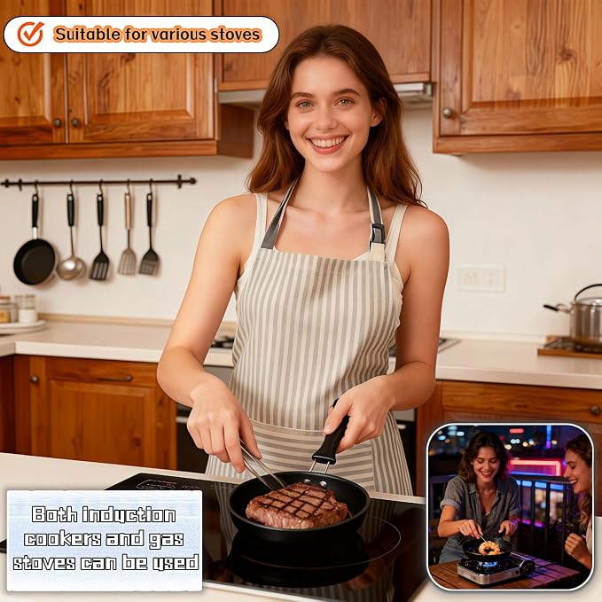 4.7 Inch Mini Frying Pan, Flat Bottom Design - Image 6