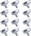 12 Pcs Stainless Steel Mini Funnels 1.25 Inch by Yansanido