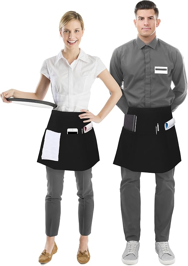 Utopia Wear 4 Pack Server Aprons - Image 2