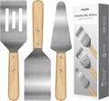 3 Pieces Stainless Steel Spatula Set, Metal Spatula by AmyFei