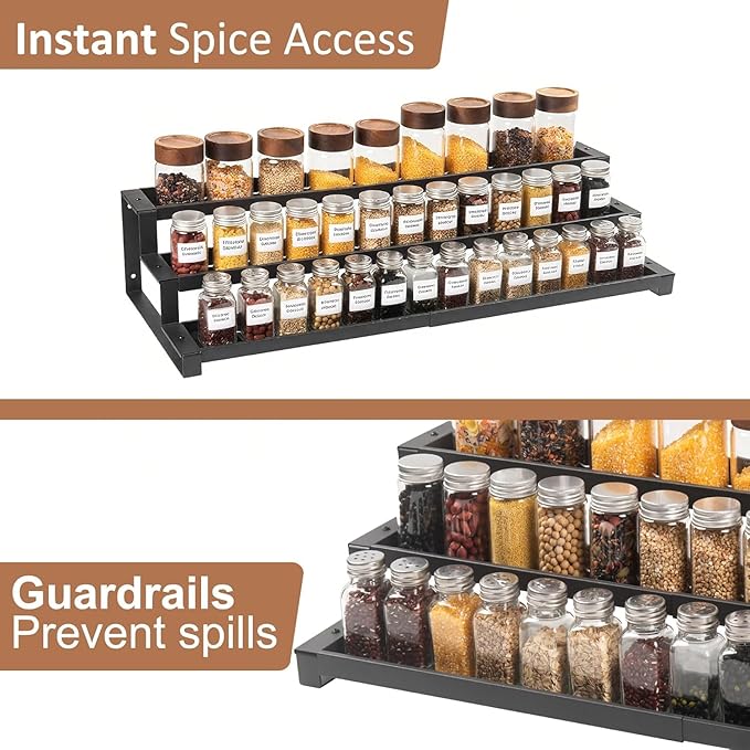 GOENDR Expandable Spice Rack Organizer - Image 4