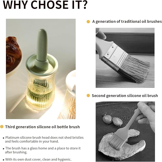 Oil Dispenser with Brush - Image 2