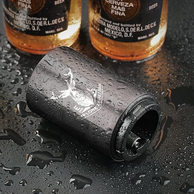Push Down Bottle Opener, Automatic Beer Bottle Opener - Image 8