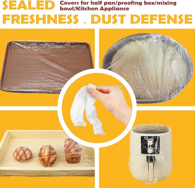 100 Bowl Covers Fits Bowls up to 30", Large Bowl Covers - Image 4