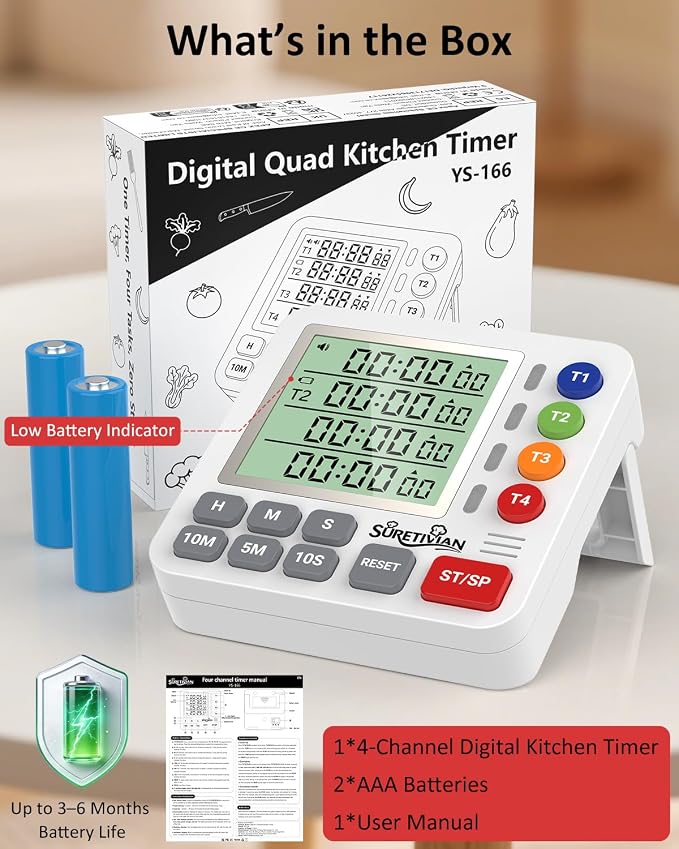 Digital Kitchen Timer for Cooking - Image 8