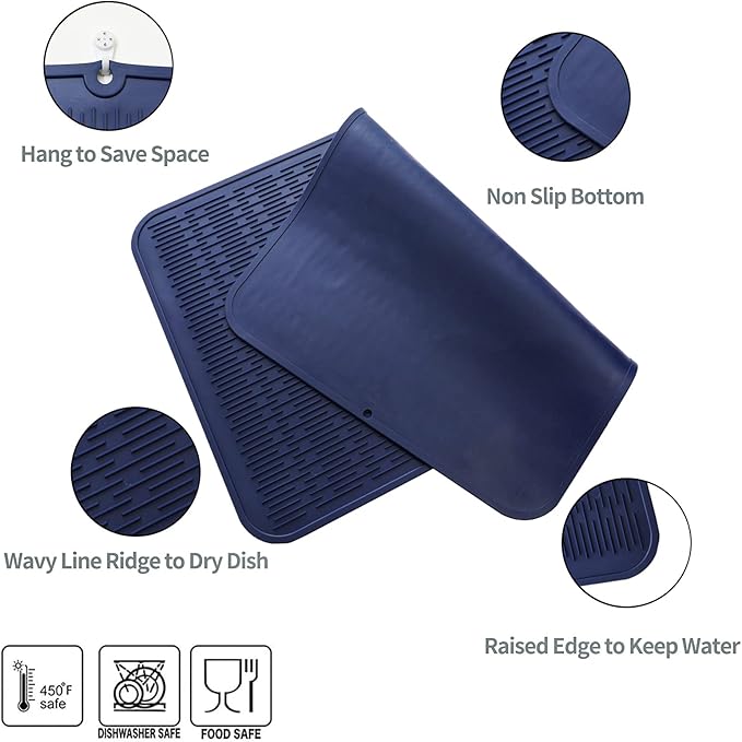 MicoYang Silicone Dish Drying Mat - Image 4