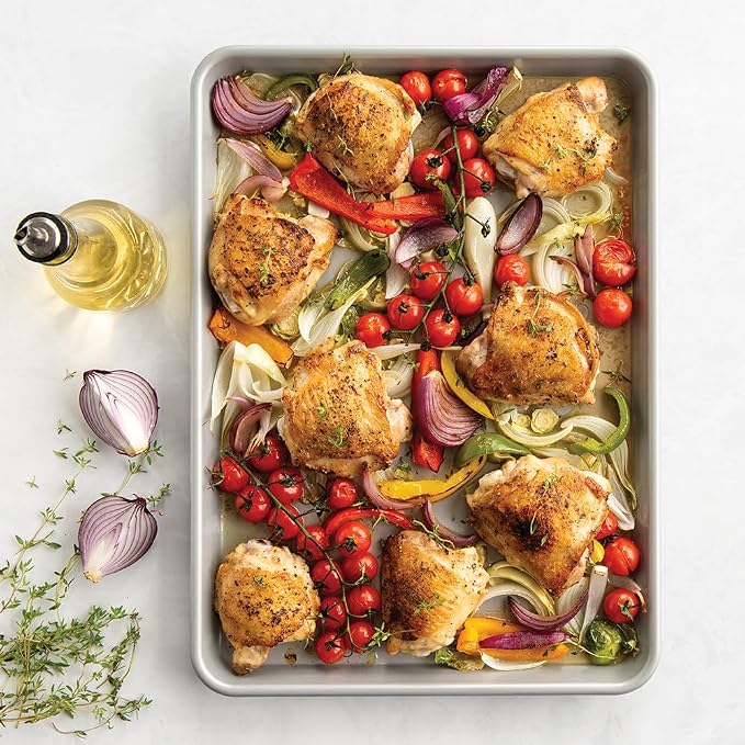 Nordic Ware Brilliant™ Colorful Bakeware 18 x 13 Half Sheet Pan, Nonstick made - Image 4