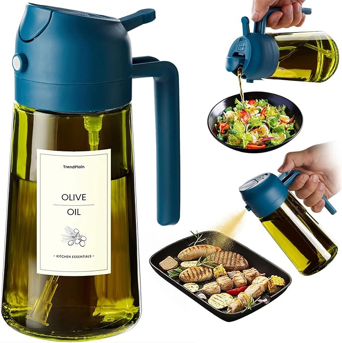 TrendPlain - Original 16oz/470ml Olive Oil Dispenser Bottle by TrendPlain