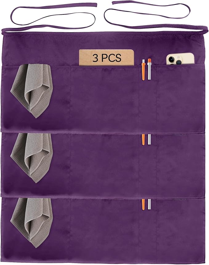 Xeoxarel Aprons with 4 Pockets 23.5'' X 11.5'' by XeoxarelWomensvests