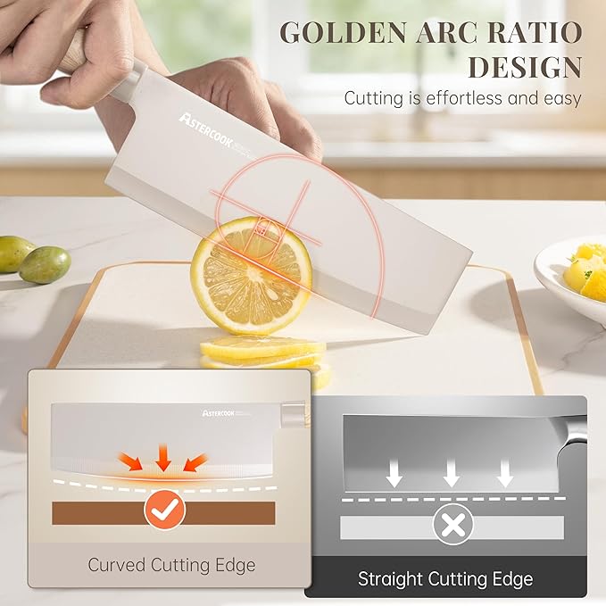 Astercook Knife Set, 6-Piece Kitchen Knife Set - Image 4