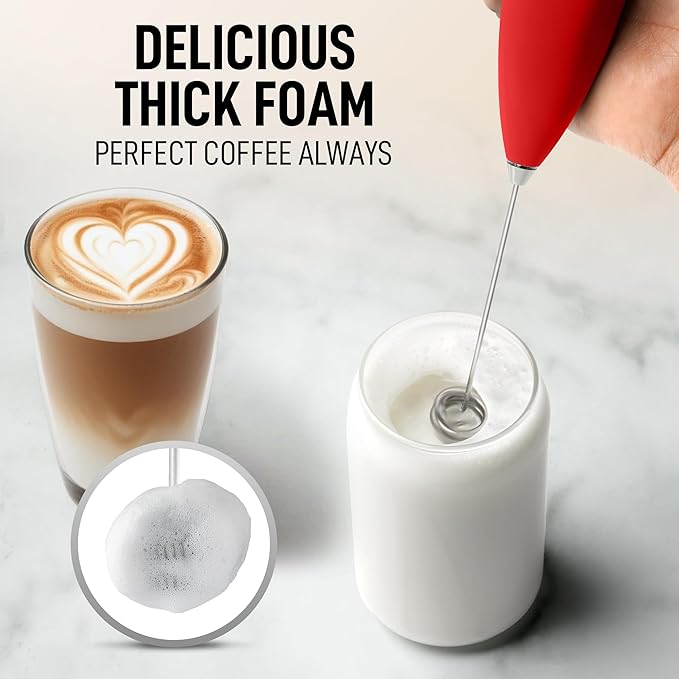 Zulay Kitchen Whisk Milk Frother - Image 2