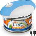 USB Rechargeable Electric Can Opener – Battery Operated, One Touch Automatic by CEVING
