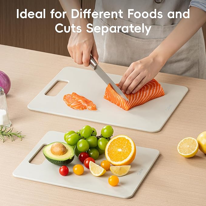 Wood Fiber Cutting Board Set of 2, Dishwasher Safe, Non-Toxic Cutting Board - Image 6